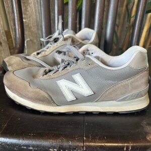 Women’s New Balance Gray and White Athletic Shoes